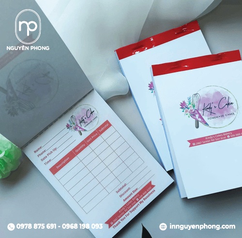 Kích thước phiếu nhập kho phổ biến hiện nay